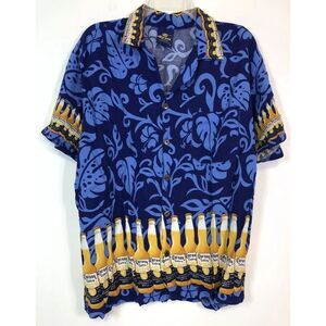 Corona Shirt Size XL Extra Hawaiian Beach Cruise Tiki Bar Beer‎